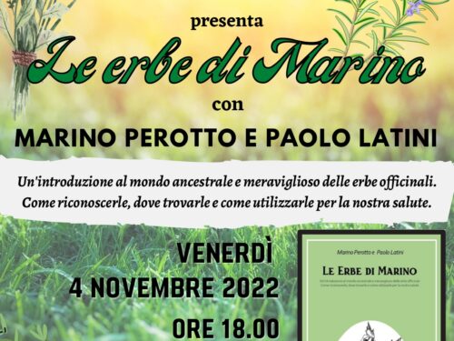 Conferenza “Le erbe di Marino”